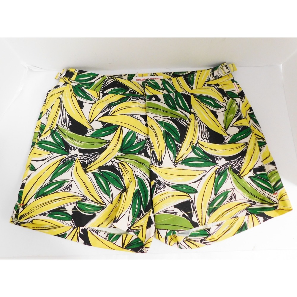 Orlebar Brown Setter Top Banana Multicoloured Swimming Trunks Swim Shorts sz 31